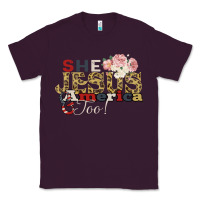 Plum She Jesus America Too Classic Tee - Bettercallsaul