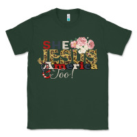 Sports Green She Jesus America Too Classic Tee - Bettercallsaul