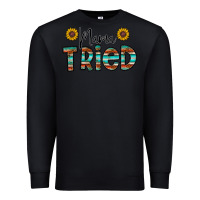Black mama tried Premium Sweatshirt - CowhideDigitalArt
