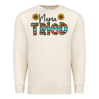Sandshell mama tried Premium Sweatshirt - CowhideDigitalArt