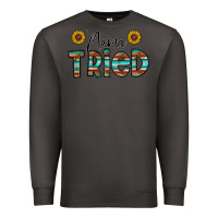 Smoke mama tried Premium Sweatshirt - CowhideDigitalArt