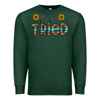 Sports Green mama tried Premium Sweatshirt - CowhideDigitalArt