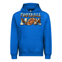 Cobalt football mom football smiley face Urban Hoodie - BarkalooDesign