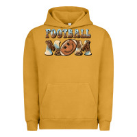 Pigment Peanut Butter football mom football smiley face Urban Hoodie - BarkalooDesign