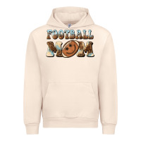 Sandshell football mom football smiley face Urban Hoodie - BarkalooDesign
