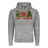 Cloud Rock Peace love Nutcrackers Vintage Hoodie - NancyCooperArtShop