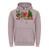 Vintage Zinc Peace love Nutcrackers Vintage Hoodie - NancyCooperArtShop