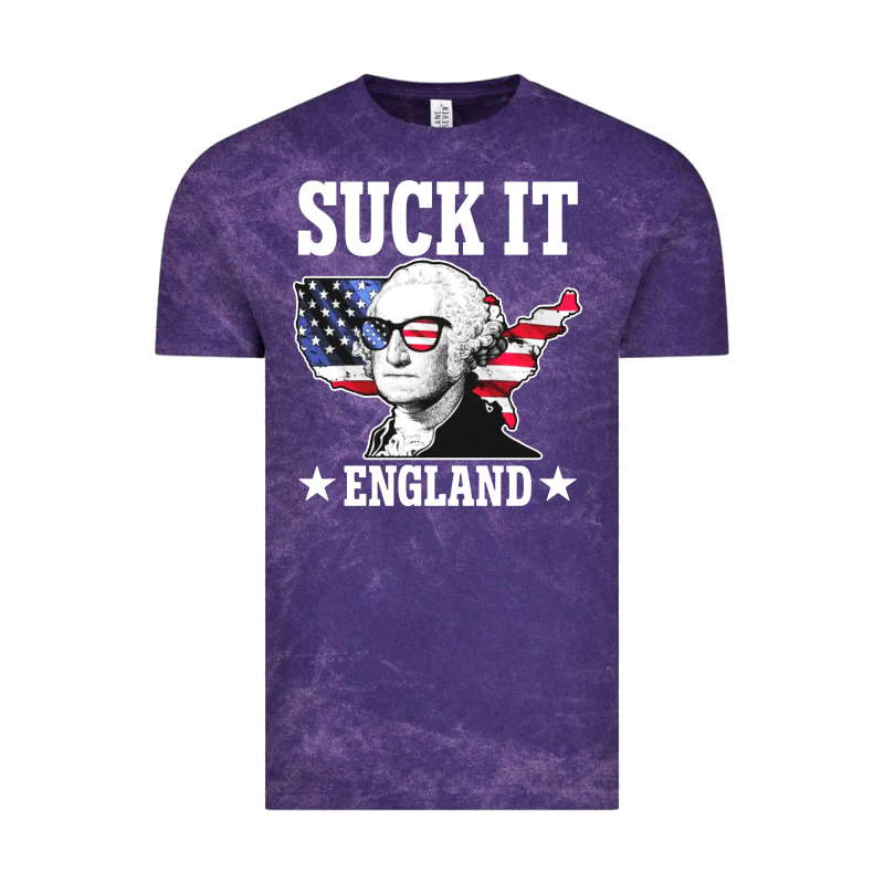 Funny George Washington Suck It England Vintage Tee by DesigneFamous | Teevron
