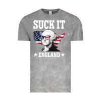 Cloud Rock funny george washington suck it england Vintage Tee - DesigneFamous
