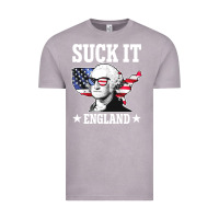 Vintage Zinc funny george washington suck it england Vintage Tee - DesigneFamous
