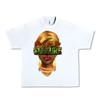 White do it for the culture Urban Heavy Tee - NancyCooperArtShop