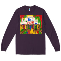 Plum do it for the culture Long Sleeve Tee - TumblerDesignByShophia