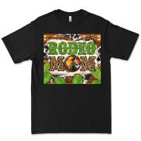Black Western Rodeo Mom Tumbler Premium Tee - BundleAndBundleShop
