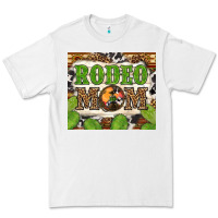 White Western Rodeo Mom Tumbler Premium Tee - BundleAndBundleShop