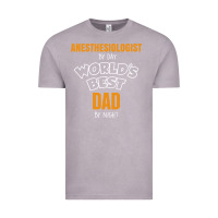 Vintage Zinc anesthesiologist by day worlds best dad by night fathers day Vintage Tee - linhVisuals