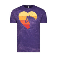 Vintage Heart Horse Equestrian | Horse Lover Vintage Tee | Teevron
