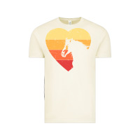 Vintage Arctic Vintage Heart Horse Equestrian | Horse lover Vintage Tee - linhVisuals
