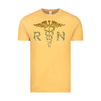 Vintage Mustard rn registered nurse leopard lovely nursing student t shirt Vintage Tee - linhVisuals