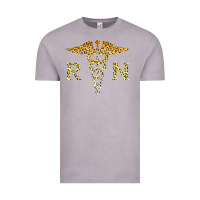 Vintage Zinc rn registered nurse leopard lovely nursing student t shirt Vintage Tee - linhVisuals