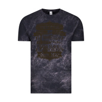 Cloud Black labyrinth words Vintage Tee - linhVisuals