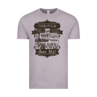 Vintage Zinc labyrinth words Vintage Tee - linhVisuals