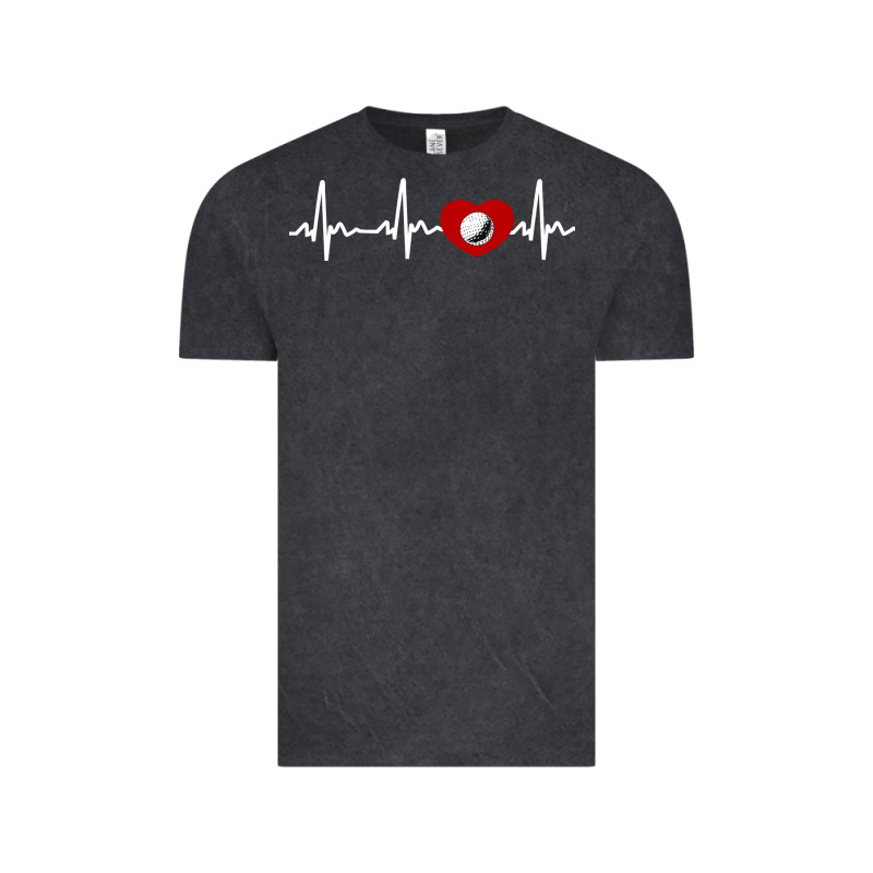 My Heart Beats For Golf Vintage Tee by linhVisuals | Teevron