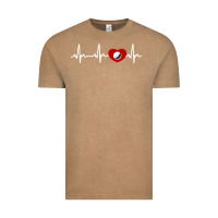 Vintage Coffee my heart beats for golf Vintage Tee - linhVisuals