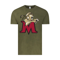 Vintage Olive lions, molloy college Vintage Tee - linhVisuals