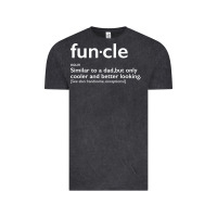 Vintage Black funcle Vintage Tee - linhVisuals