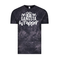 Cloud Black gangsta wrapper Vintage Tee - linhVisuals