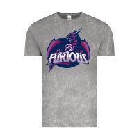 Cloud Rock bi furious   bisexual Vintage Tee - linhVisuals