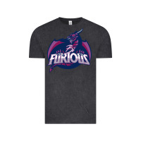 Vintage Black bi furious   bisexual Vintage Tee - linhVisuals