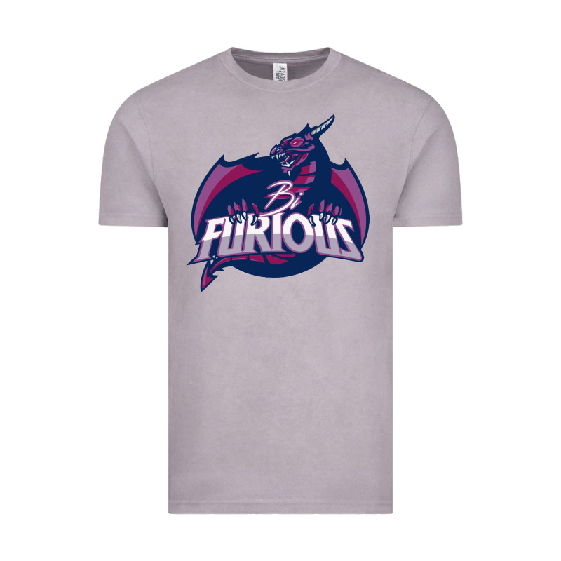 Bi Furious   Bisexual Vintage Tee by linhVisuals | Teevron