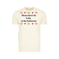 Vintage Arctic please don't do coke in the bathroom Vintage Tee - linhVisuals