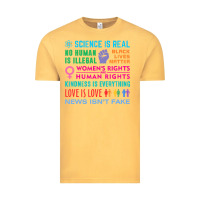 Vintage Mustard science is real , black lives matter , love is love , equality , kindn Vintage Tee - linhVisuals