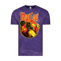 Cloud Purple vintage meatloaf bat out of hell Vintage Tee - linhVisuals