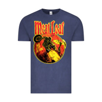 Vintage Denim vintage meatloaf bat out of hell Vintage Tee - linhVisuals