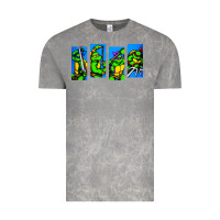 Cloud Rock arcade turtles Vintage Tee - linhVisuals