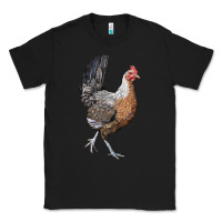 Black American Game Chicken Classic Tee - LillyAllenDesigns