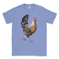 Colony Blue American Game Chicken Classic Tee - LillyAllenDesigns