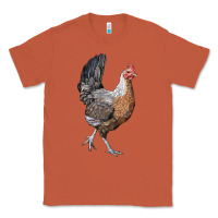 Copper American Game Chicken Classic Tee - LillyAllenDesigns