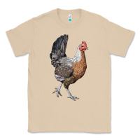 Mushroom American Game Chicken Classic Tee - LillyAllenDesigns