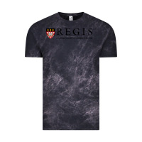 Cloud Black regis college Vintage Tee - linhVisuals
