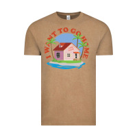 Vintage Coffee i want to go home Vintage Tee - linhVisuals