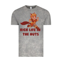 Cloud Rock kick life in the nuts   squirrel girl Vintage Tee - linhVisuals