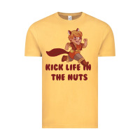Vintage Mustard kick life in the nuts   squirrel girl Vintage Tee - linhVisuals
