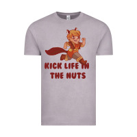 Vintage Zinc kick life in the nuts   squirrel girl Vintage Tee - linhVisuals