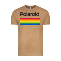 Vintage Camel polaroid color spectrum horizontal Vintage Tee - linhVisuals