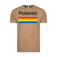 Polaroid Color Spectrum Horizontal Vintage Tee | Teevron