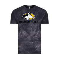 Cloud Black michigan tech huskies Vintage Tee - linhVisuals